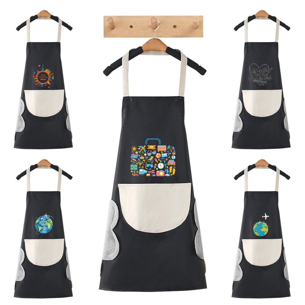 Apron Chef Apron With Pocket Water Proof  Kitchen Apron Fashion  Series