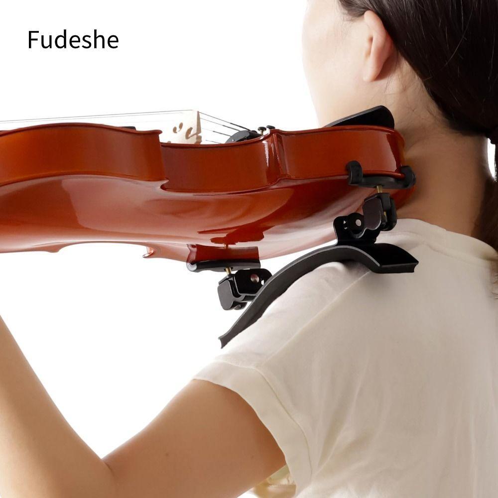 FUDESHE Violin Vai Còn Lại, Dụng Cụ Phụ Kiện Violin Violin Miếng Lót Vai Violin, Phần Còn Lại cằm Vi