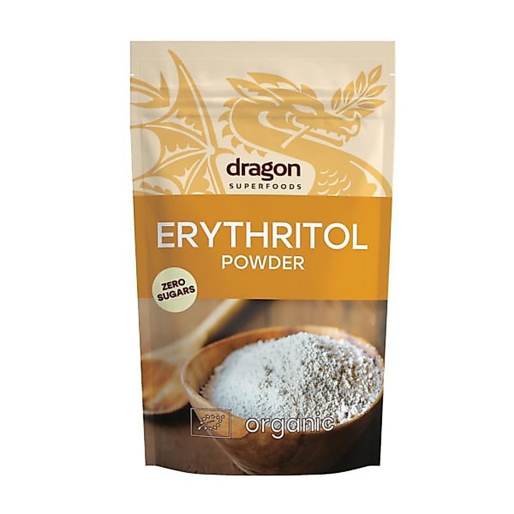 Chất tạo ngọt Erythritol hữu cơ Dragon Superfoods–0 đường 250Gr (Organic Erythritol Sweetener Dragon