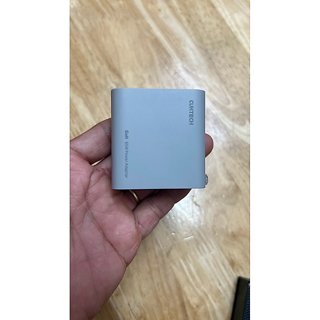 Củ Sạc Nhanh Cuktech AD653C 65W 3 Cổng, PD PPS QC3