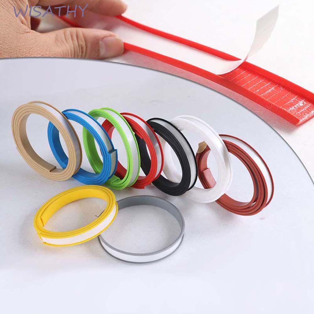 WISATHY WISHY Niêm Phong Băng Niêm Phong 12 / 15 / 18mm Bàn Cố Định 5m Dải Ốp Lưng Tự Dính