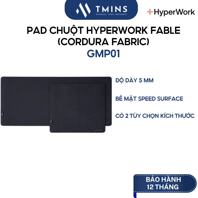 Pad chuột HyperWork Fable (Cordura Fabric) | GMP01
