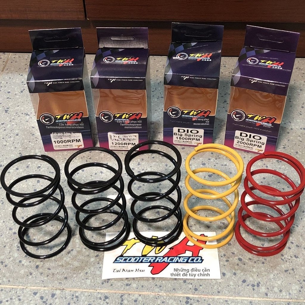 Lò xo nồi độ TWH Taiwan Yamaha Jog i125 Neptune Wangjiang Lead Honda GY6 hợp kim thể thao mới