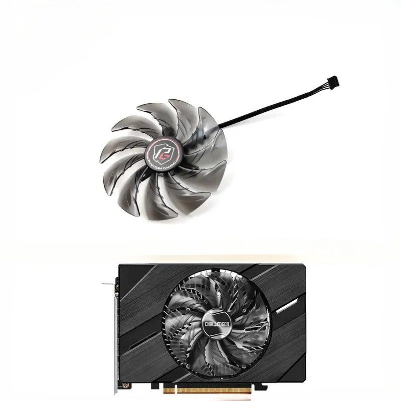 MỚI 4PIN 95MM DC12V 0.45A FDC10U12S9-C Quạt VGA Cho ASROCK Arc A380 6GB Challenger ITX OC Card Đồ Họ