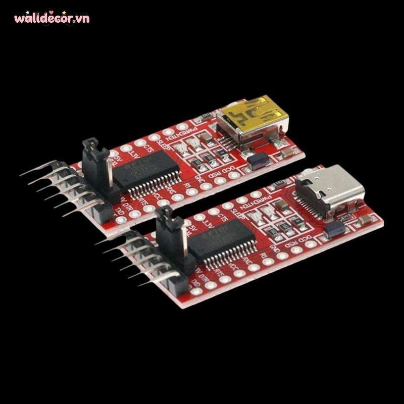 Wa 1 Cái USB TO TTL Mini / Type-C FT232RL FT232 FTDI USB 3.3V 5.5V Sang TTL Serial Adapter Module Ch