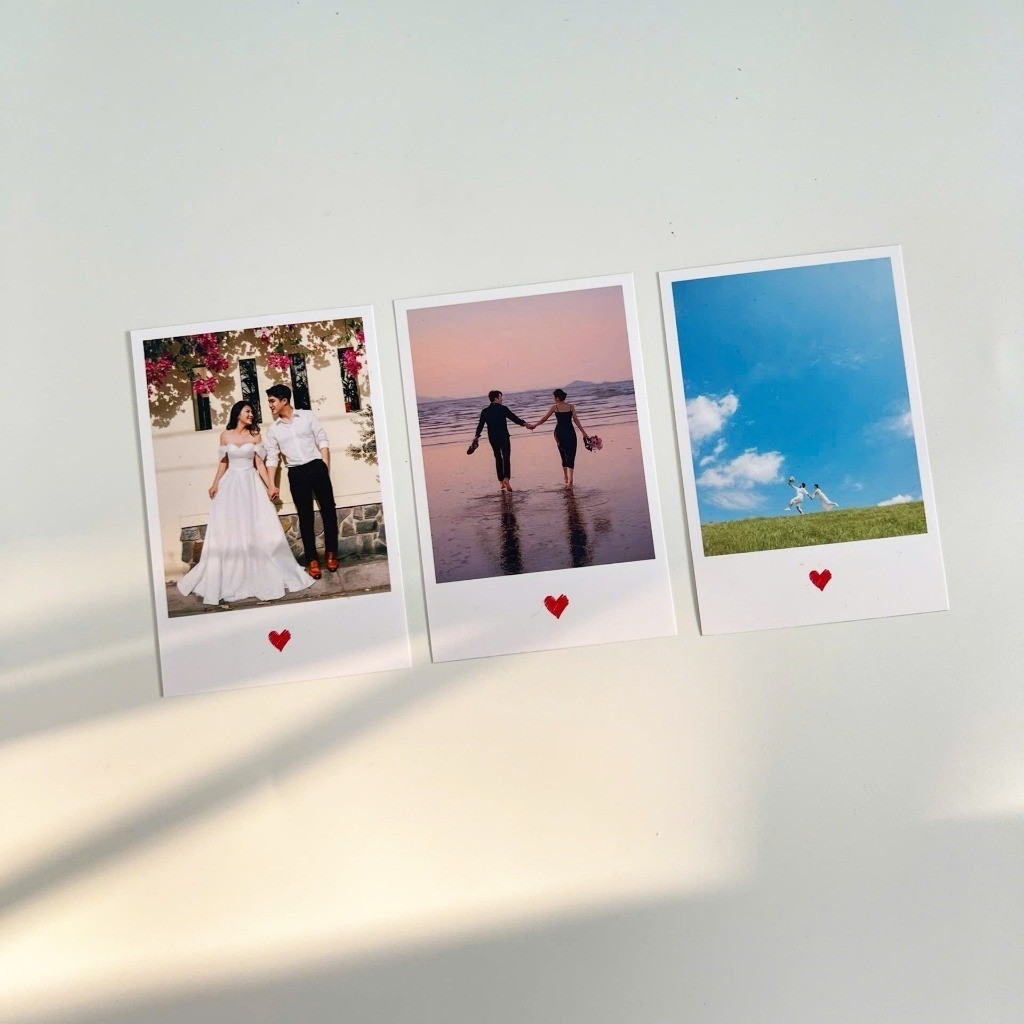 [Combo 50 ảnh] In Ảnh Polaroid 5.5x9 Theo Yêu Cầu - In Hình Polaroid Làm Album, Trang Trí, Quà Tặng