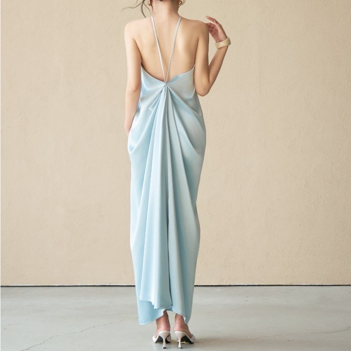BY DELI - Cici Dress - Đầm lụa hở lưng