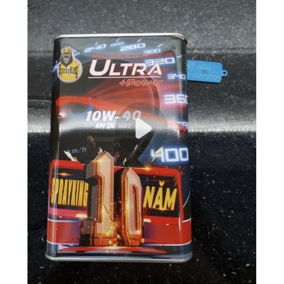 nhớt Sprayking utra power 10w40