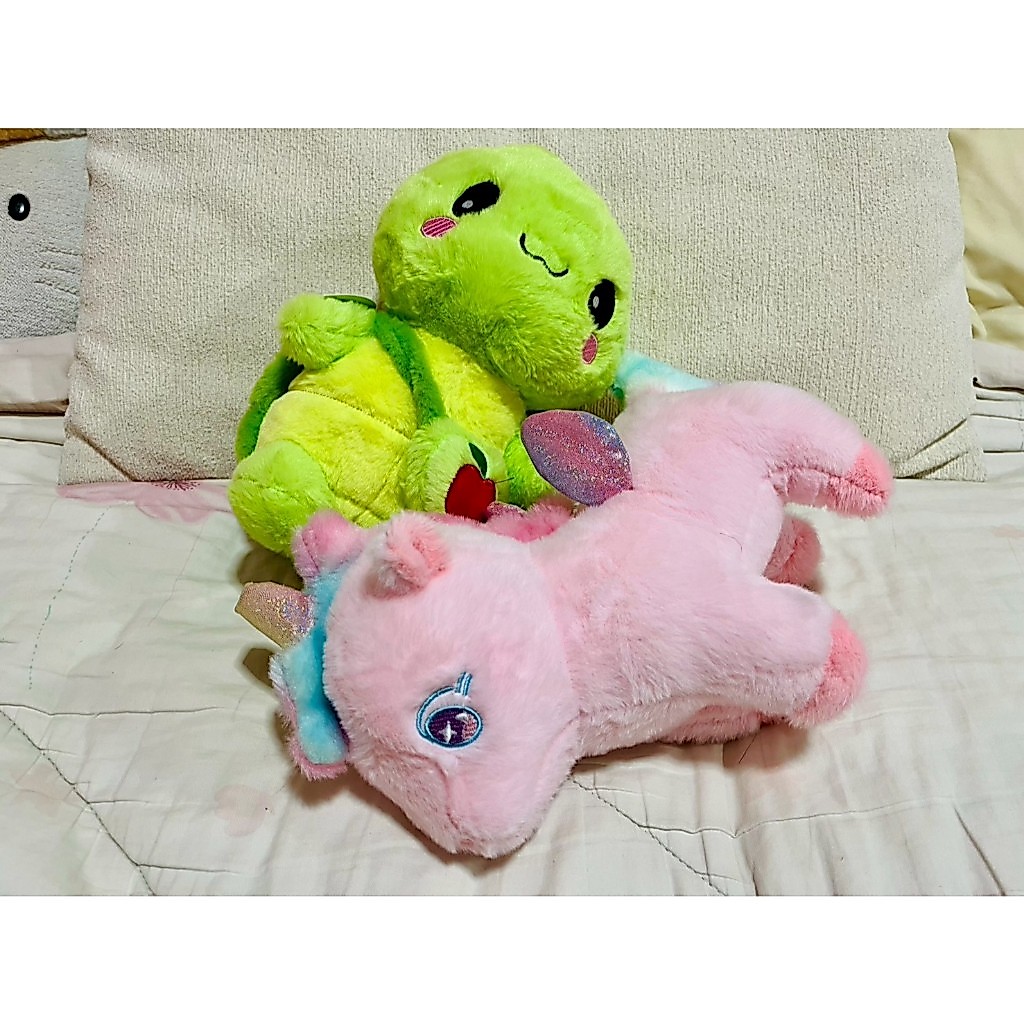Búp bê cỡ lớn Rùa nhỏ & Pony 12 inch 🩷 Warm Hug Fix Your Heart (Máy vuốt lớn)