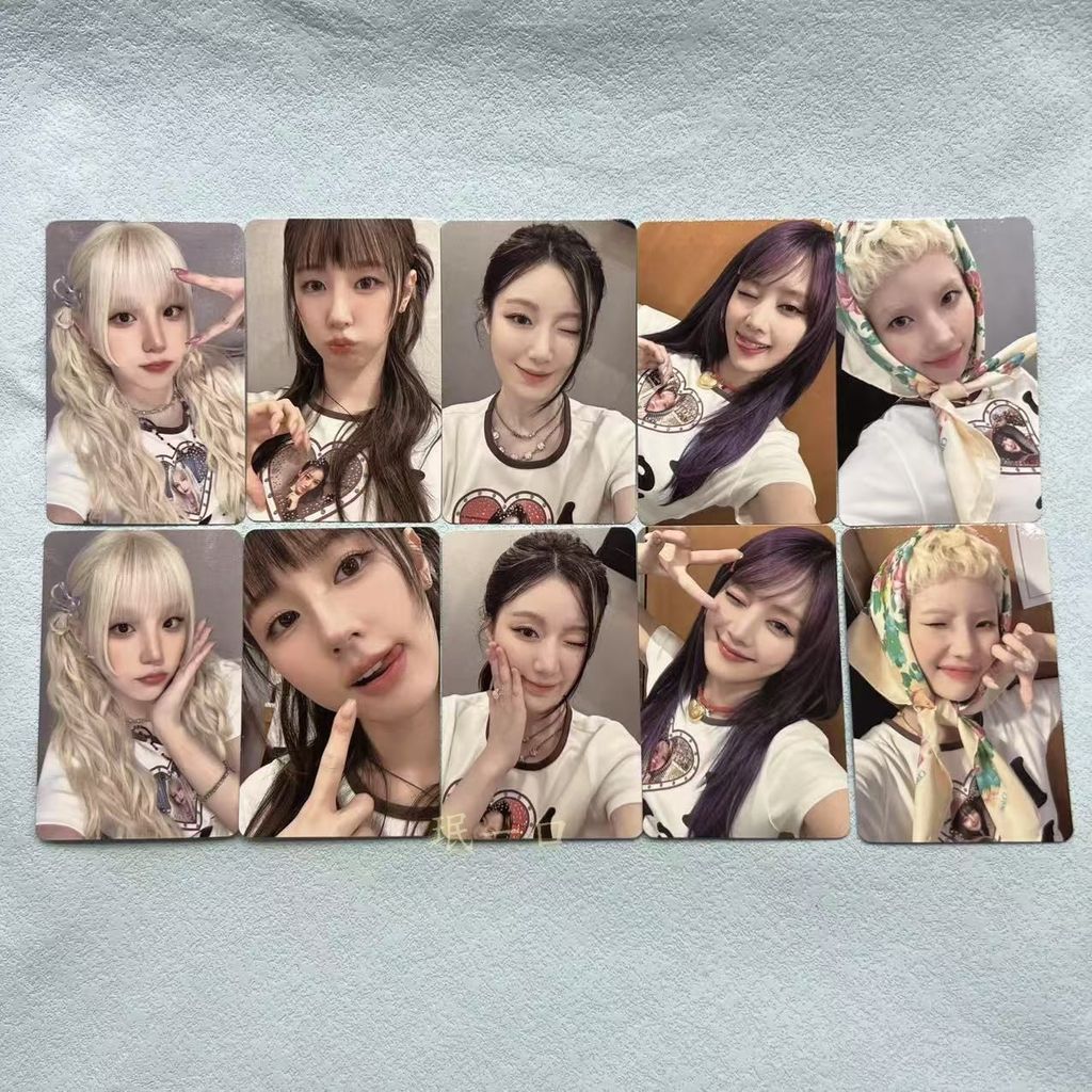 idle Little Camini Official Card Zhao Meiyan sản phẩm chính hãng idle album weare đặc biệt thẻ tình 
