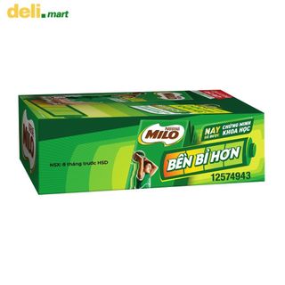 Thùng 48 hộp sữa lúa mạch Milo UHT hộp 180ml (HÀNG KHÔNG QUÀ TẶNG)