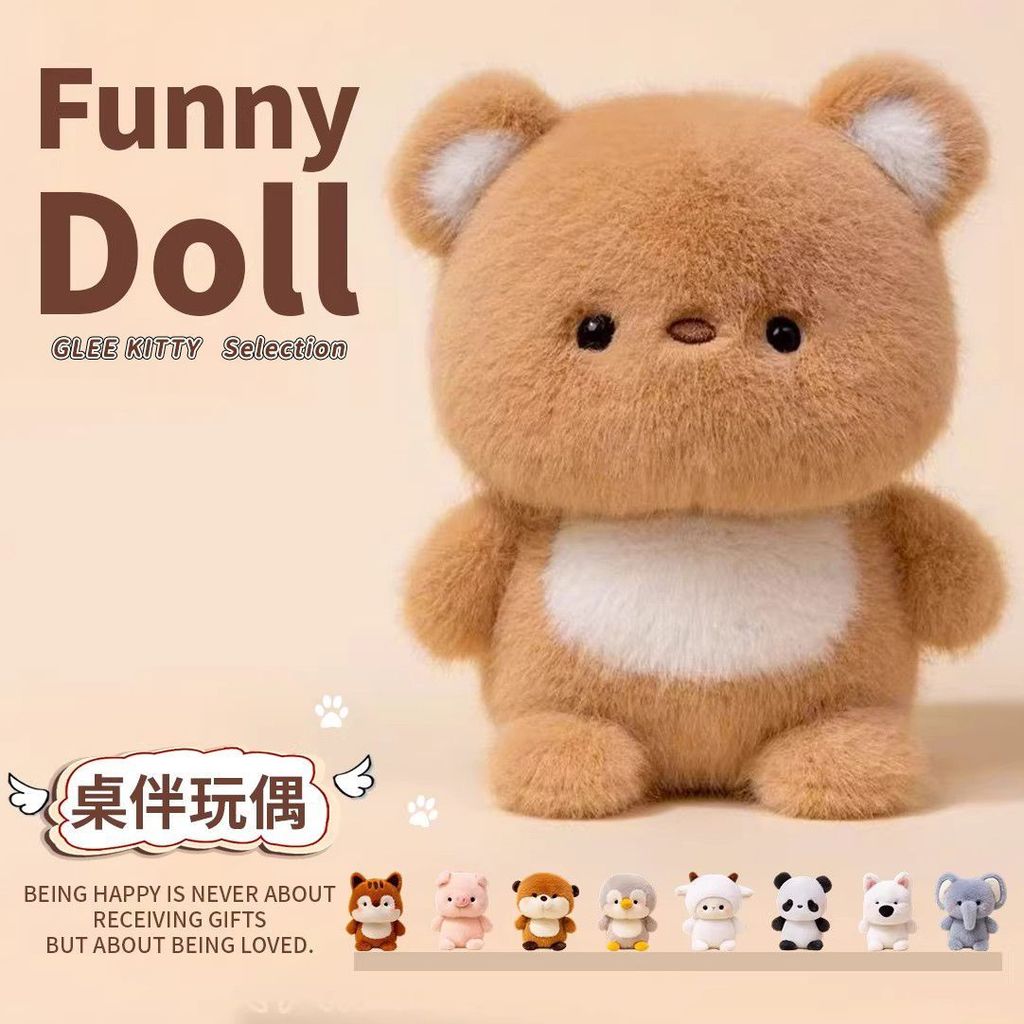 GLEE KITTY Bàn Kèm Búp Bê Sang Trọng Dễ Thương Kèm Theo Học Tập Trận Đấu Quà Tặng Mới Quà Tặng Sáng 