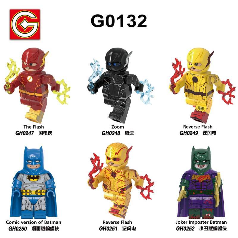 Batman Flash Lắp Ráp Minifigure Đồ Chơi Khối Xây Dựng Batman Flash Lắp Ráp Mô Hình Đồ Chơi Khối Xây 