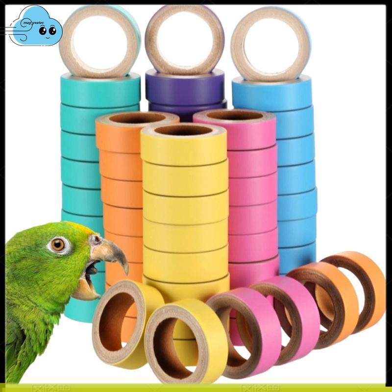 Cho Chim Đồ Chơi 30 Chiếc Vẹt Đồ Chơi Bagels Tông Tìm Kiếm Thức Ăn Nhai Nhỏ Cho Vừa Lớn Cho Chim