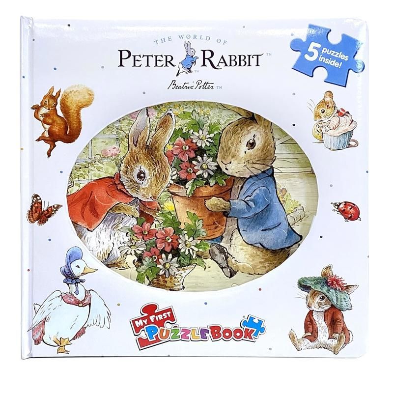 Sách Đánh vần Peter Rabbit Peter Rabbit Classic My Fist Puzzle Book Tiếng Anh Nguyên Bản Câu Chuyện 