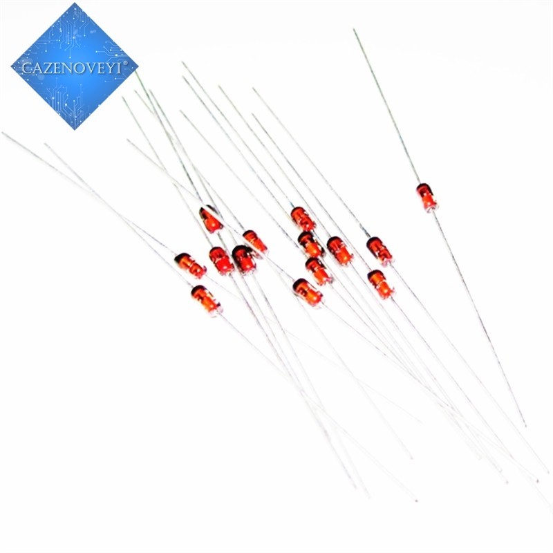 10 Mảnh 1N34A 1N34 Điốt Germanium 50mA 65V DO-35 (DO-204AH) IN34A IN34 Trục Cho Tivi FM A