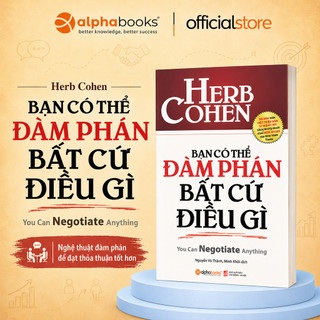 Sách - Bạn có thể đàm phán bất cứ điều gì