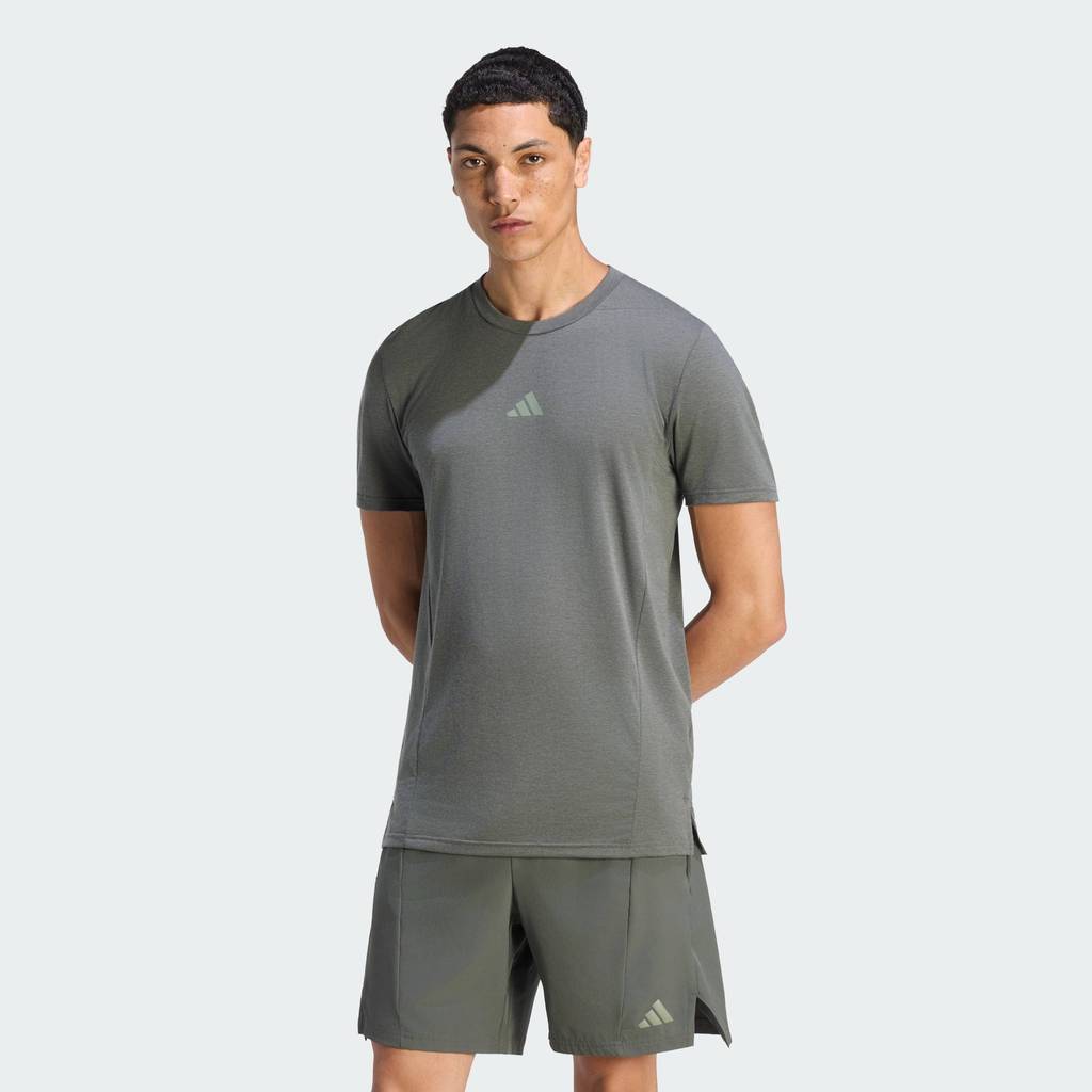 adidas Gym & Training Áo Thun Tập Luyện Designed for Training Nam màu xanh lá KV9595