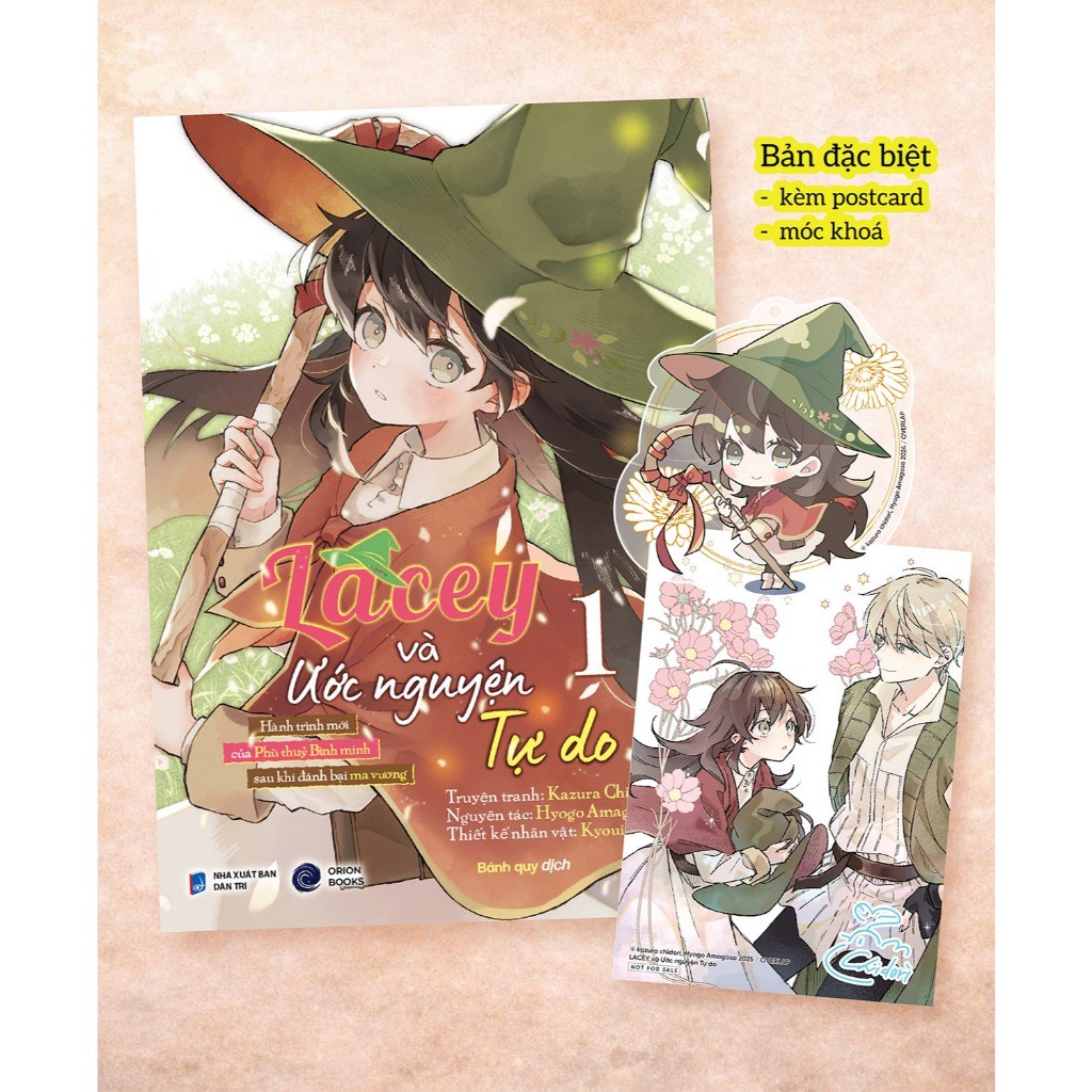 Sách Manga: Lacey Và Ước Nguyện Tự Do