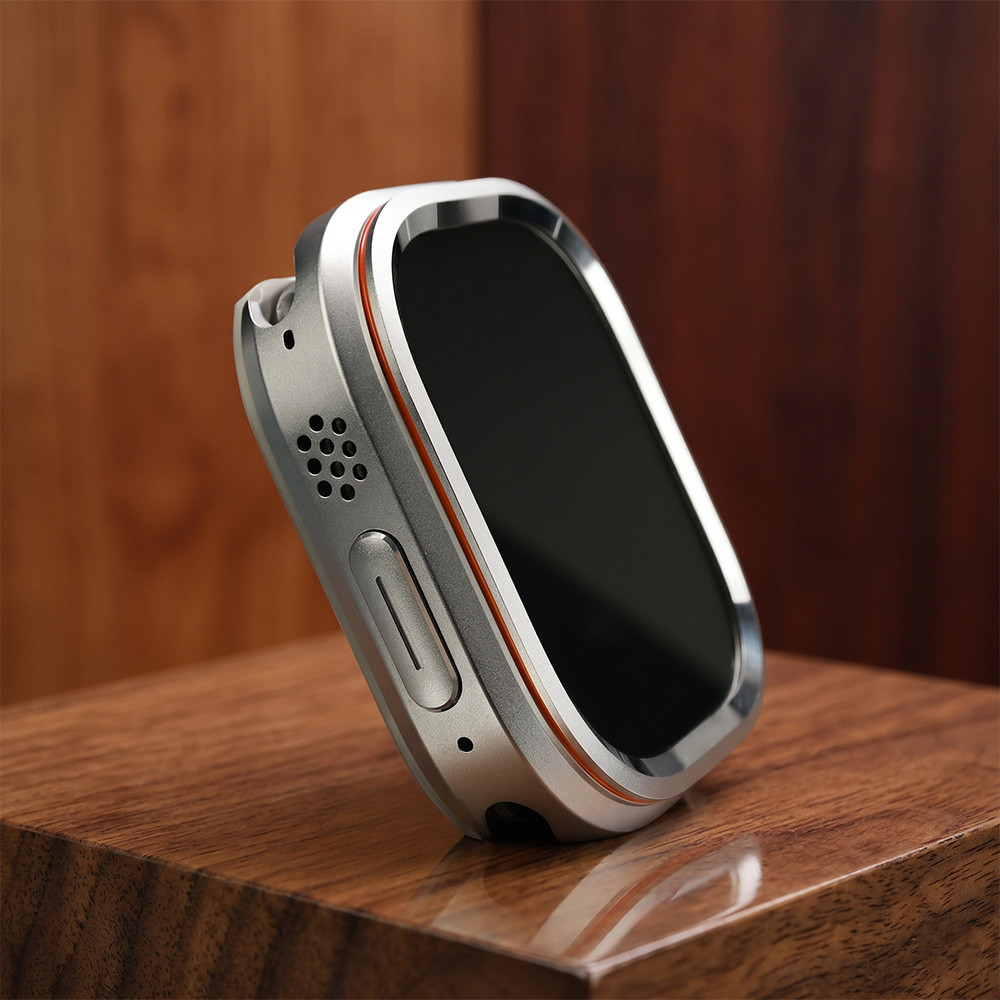 Ốp Hợp Kim Kẽm Cho IWatch Ultra 3 49mm Vỏ Đồng Hồ Cho Iwatch ULTRA 3 2 1 49MM Vỏ Cứng Ốp Lưng Bảo Vệ