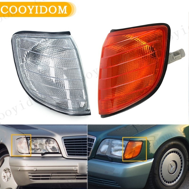 Đèn góc cho Mercedes Benz W140 S-Class S320 S420 S500 S600 1991-1998 1408207461 1408207361 Đèn báo r