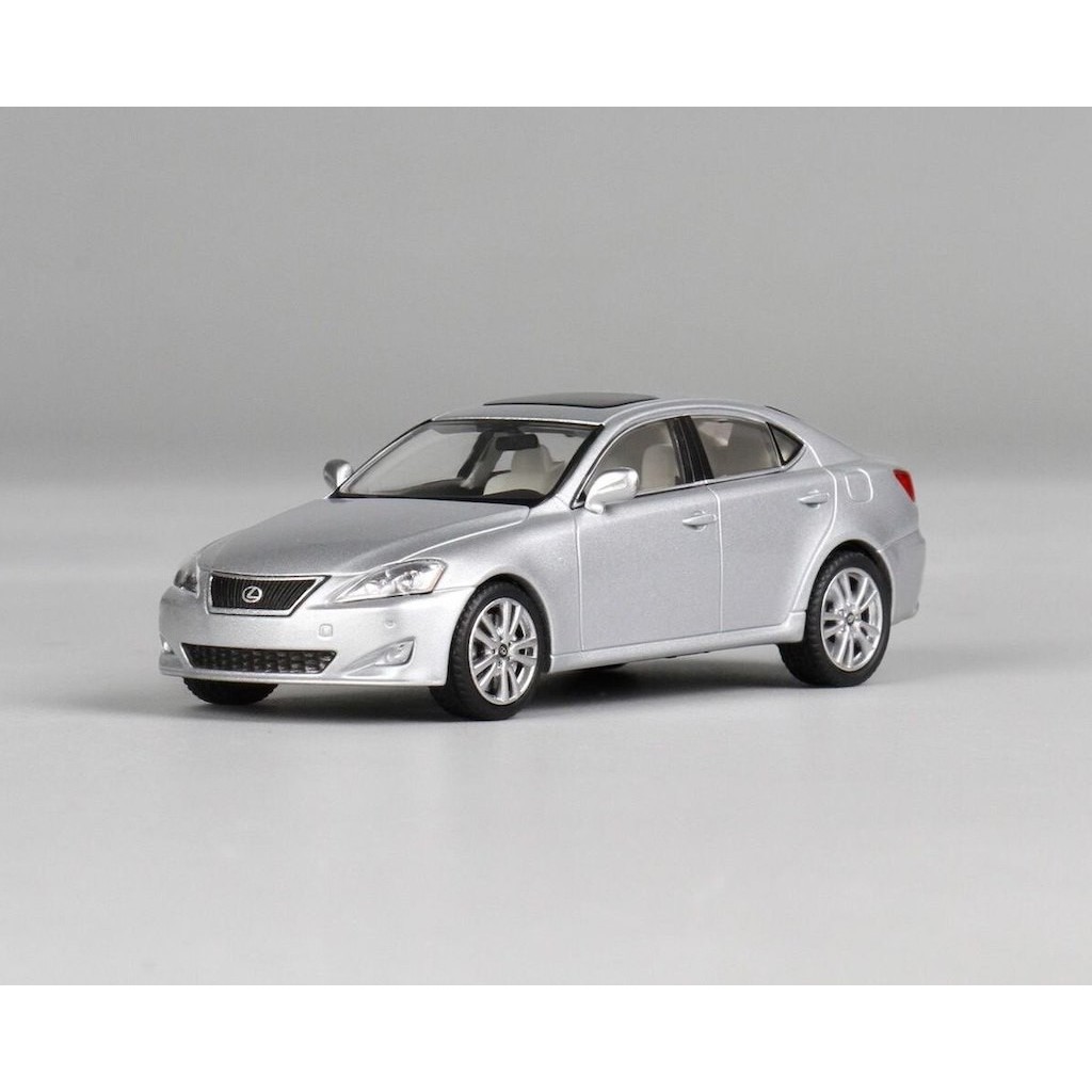 JKM 1: 64 Bạc IS350 Sedan Mẫu Thể Thao Diecast Kim Loại Hiển Thị Xe Mới