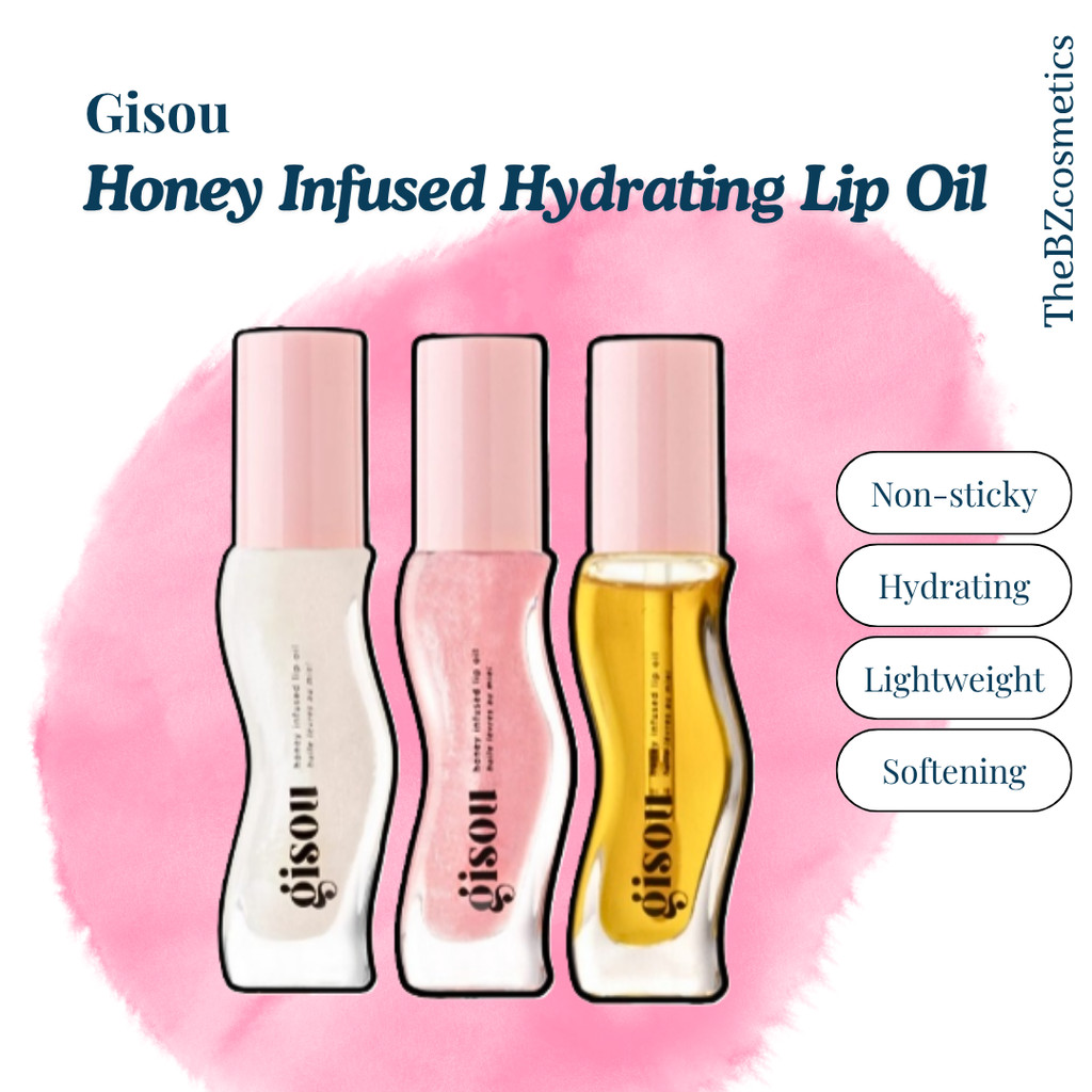Dầu dưỡng môi Gisou Honey Infused Hydrating Lip Oil (38$) - BILL US