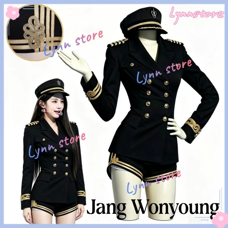 KPOP Thần Tượng JANG WON YOUNG Trang Phục Hóa Trang JANG WON-YOUNG Trình Diễn Sân Khấu Đồng Phục Tra