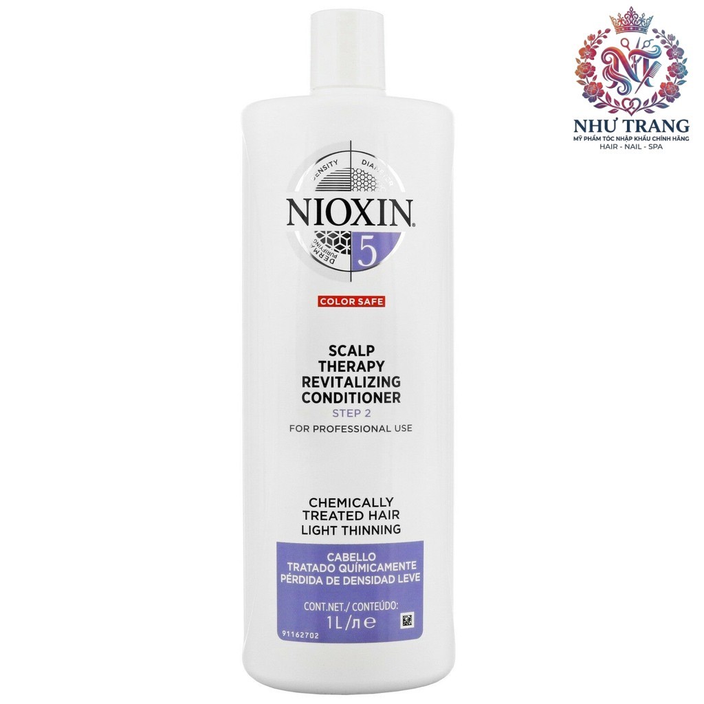 Dầu xả chống rụng tóc Nioxin System 5 Conditioner 1000ml .NT