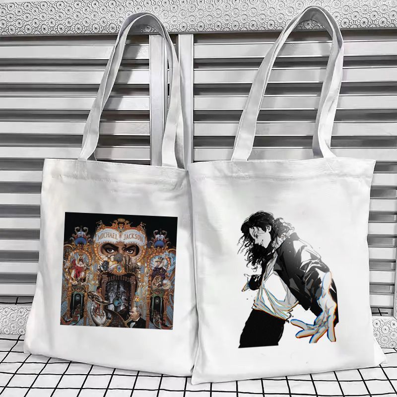 Michael Jackson Hàng hóa Merch Túi vải Tote Forbest Friend Gff Sinh nhật