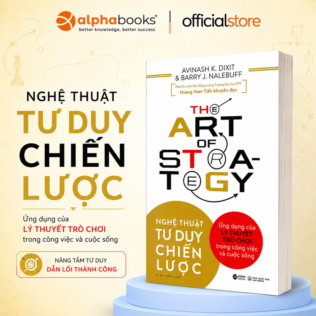 Sách - Nghệ Thuật Tư Duy Chiến Lược (The Art of Strategy) (Alpha Books)