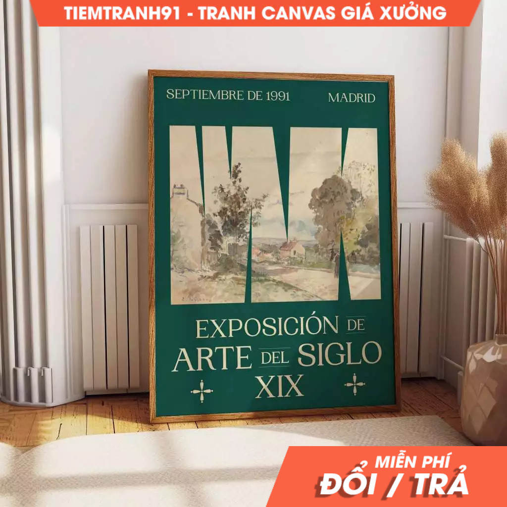 Tranh treo tường, Classic Green Themed Wall Decor for a Timeless Room Ambiance - Elegance Revived 19