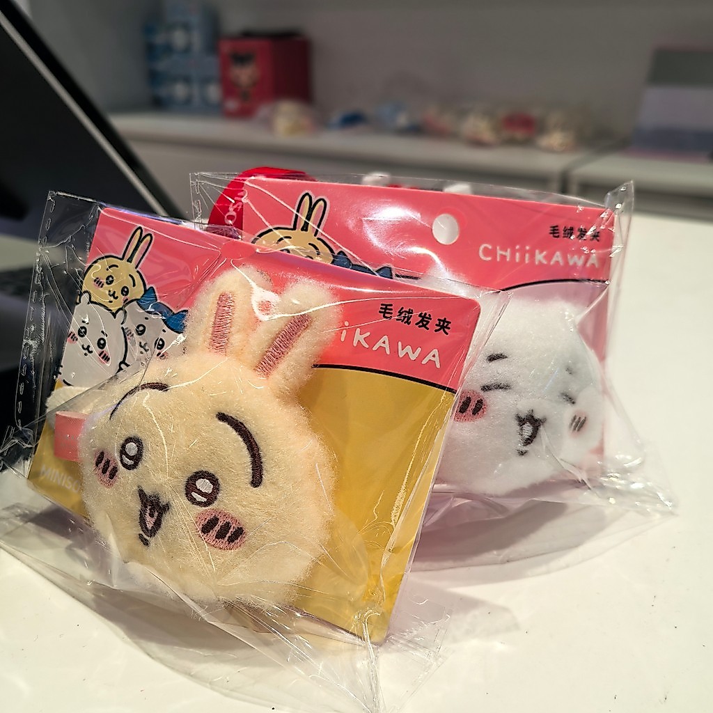 Chiikawa Series Sang Trọng Kẹp Tóc Vòng Tóc Sáng Tạo Nổi Tiếng miniso Cao Cấp Chính Hãng Nhỏ Tám-Usa