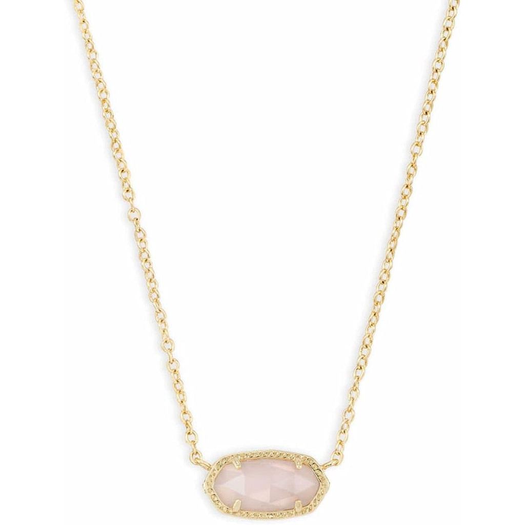 Vòng cổ mặt dây chuyền nữ Kendra Scott Elisa, Trang sức thời trang, Mạ vàng 14k