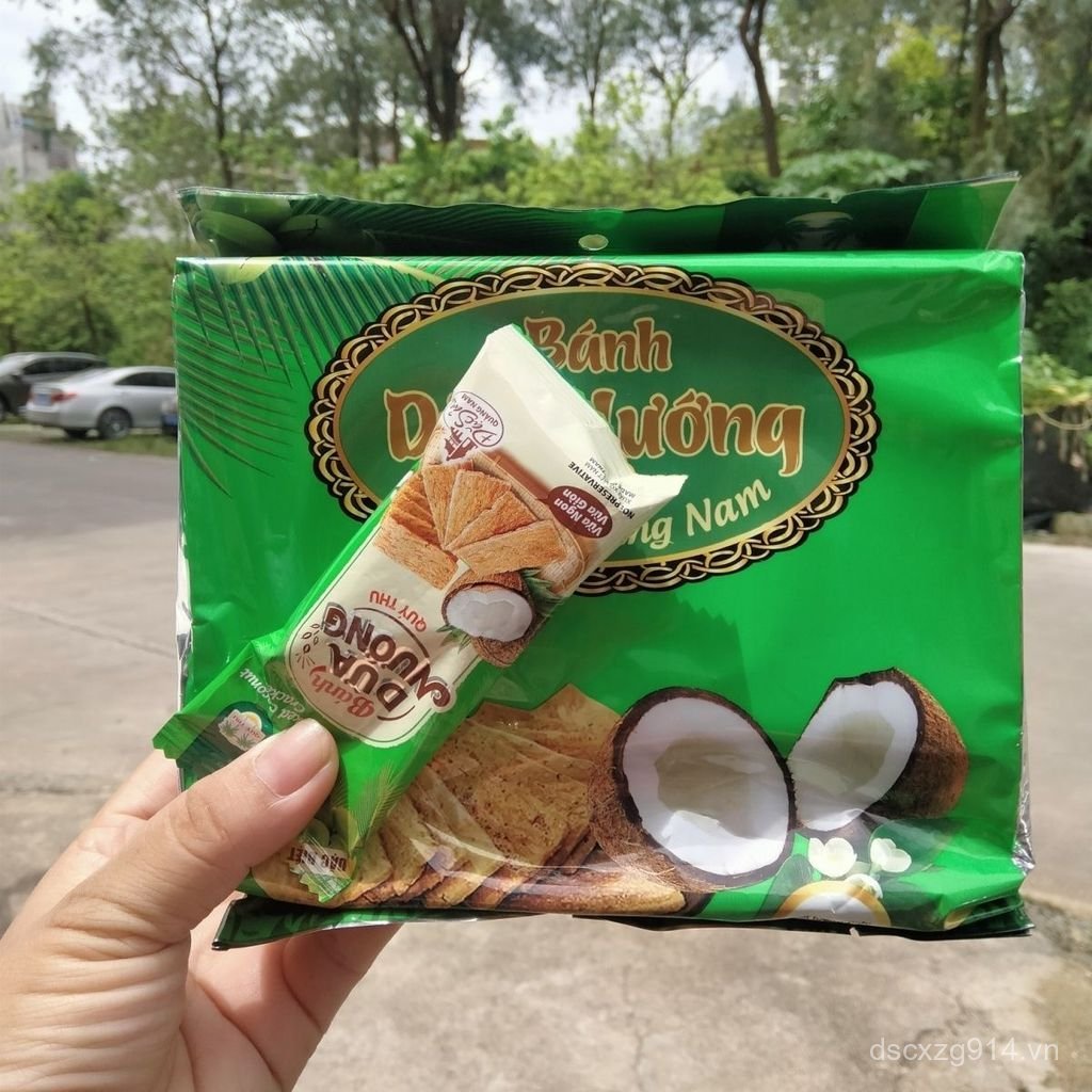 [150g] Bánh Dừa Bình Dua Việt Nam - Bánh Nướng Bánh Dừa Việt Nam IUXV