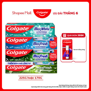 Kem đánh răng Colgate Maxfresh the mát dài lâu gấp 10 lần