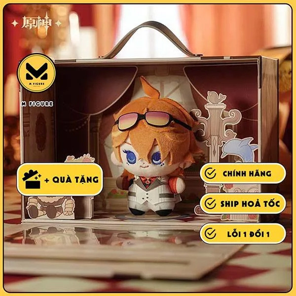 BÔNG Tartaglia (Childe) Genshin Impact - 2026 New Year Meeting - Official Plush Doll (miHoYo) FIGURE