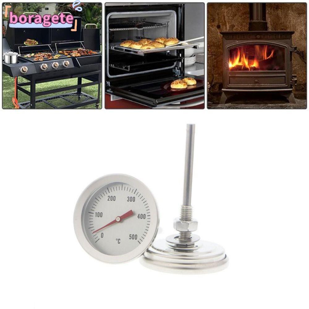 Nhiệt kế BBQ BORAGETE Grill 0-500°C Đồng hồ đo nhiệt độ