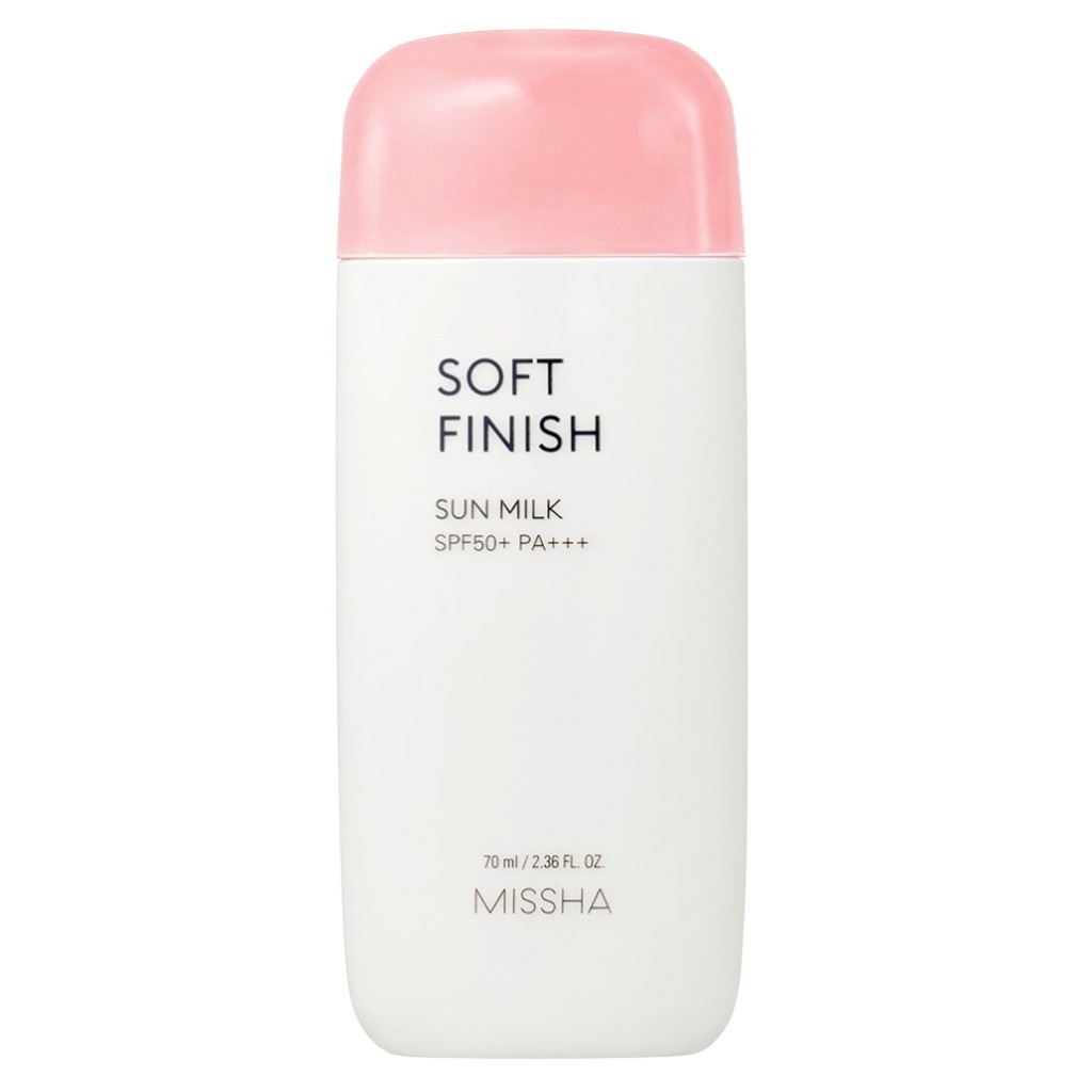 [missha] Sữa chống nắng Soft Finish, SPF50 + PA + + +, 70ml, 1pc / Sữa chống nắng Hàn Quốc SPF50 / S