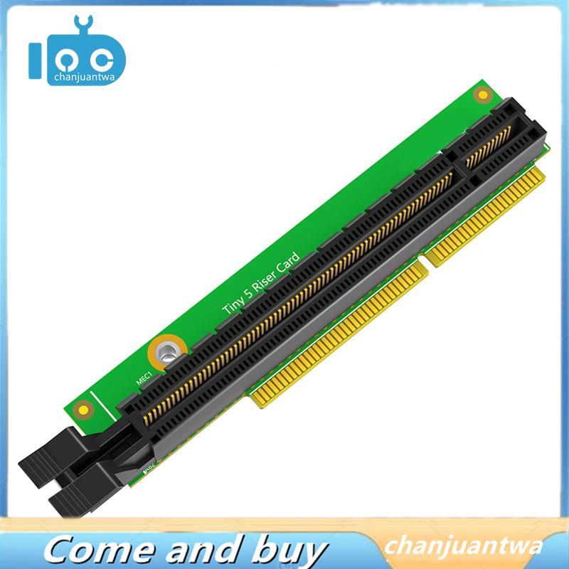 Tiny5 PCI-E Riser Card Adapter Board Dành Cho ThinkCentre M920x M720q P330 Mạng Video Card Nối Dài