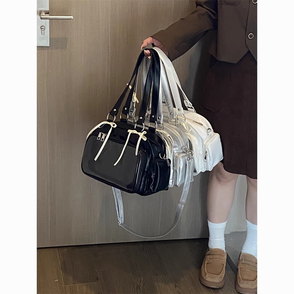 Túi đồng phục hai chiều JK đeo vai di động b Túi đồng phục hai chiều Túi đeo vai di động JK Dung tíc