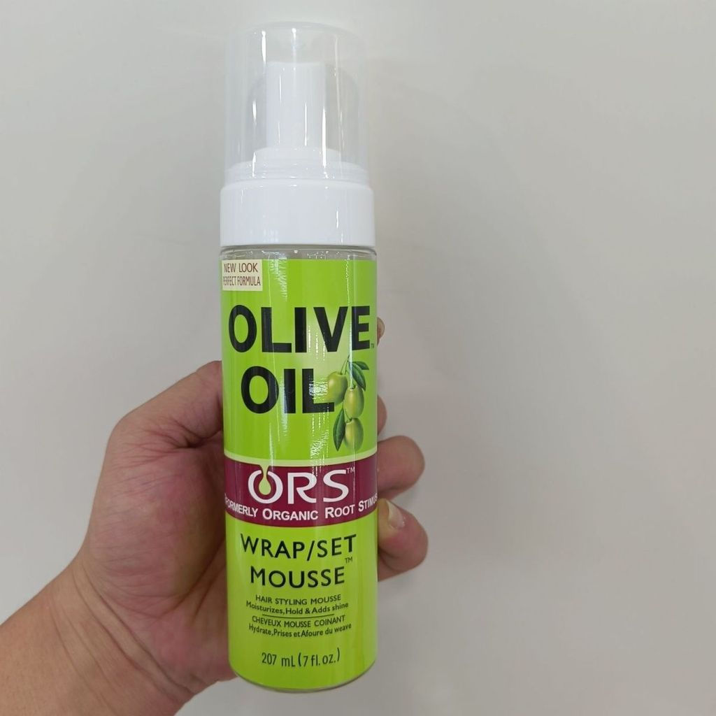 New Product#Olive Oil Styling Mousse Spray ORS OLIVE WRAP/SET MOUSSE coconut oil Coconut12Y