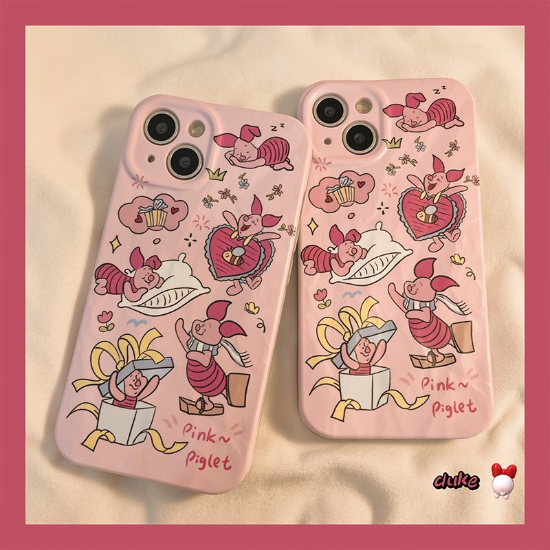 Pink Piggy Thích hợp cho Redmi K60 Extreme Edition Vỏ điện thoại Note13 / 12Pro + / 11E Vỏ bảo vệ ch