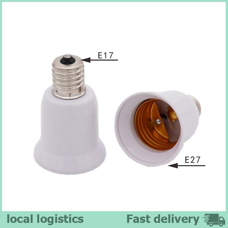 H & Z E17 Đèn Soet E17 sang E27 LED Halogen CFL Bóng Đèn Adapter Đẹp
