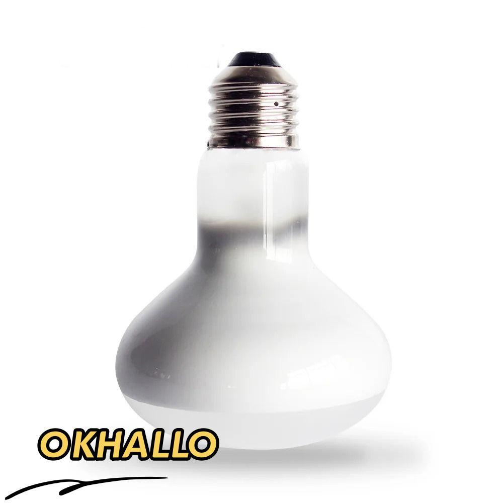 OKHALLO Đèn sưởi bò sát, Bóng đèn sưởi ấm thú cưng Bóng đèn sưởi ấm bò sát, Đèn nắng mô phỏng 220V D