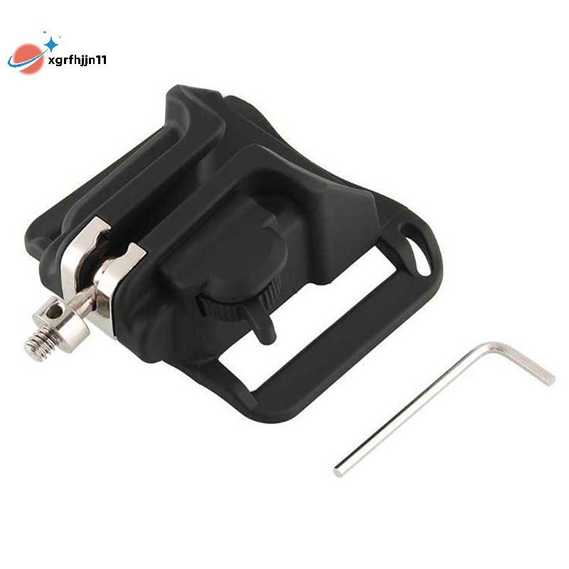 XG Máy Ảnh DSLR Thắt Lưng Bule Qui Phát Hành Nút Gắn Dây Đeo Chờ Móc Treo Kẹp Gắn Cho Máy Ảnh DSLR M