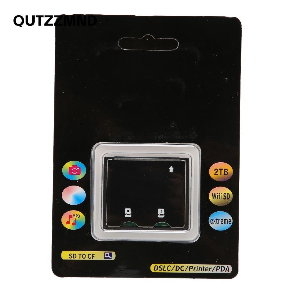 Thẻ nhớ QUTZZMND / Thẻ lưu trữ vi mô, Bộ chuyển đổi Micro SD TF sang CF XC sang CF, Bộ chuyển đổi th