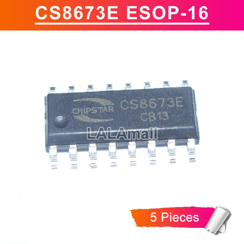 5 Chiếc CS8673E CS8673 ESOP-16 SOP-16 SMD 80W Class-D Âm Thanh Bộ Khuếch Đại Chip IC Mới Ban Đầu