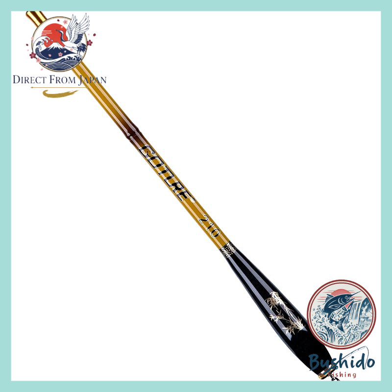 Goture Compact Telescopic Fishing Rod for Freshwater Streams - Lightweight Carbon Design with Bamboo