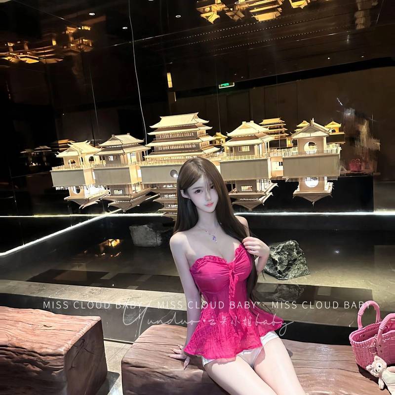 Ngọt Ngào Hot Girl Tube Top Nẹp Eo Áo Xù Dây Tính Khí Top Ngọt Ngào Hot Girl Tube Top Nẹp Eo Vest Xù